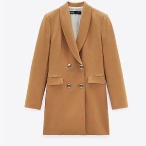 ZARA DOUBLE BREASTED BLAZER